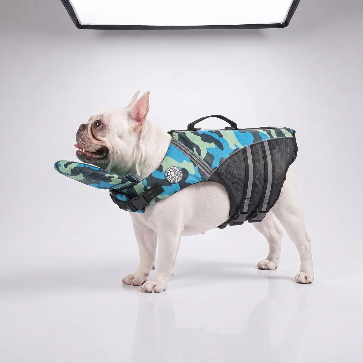 floaty - dog life jacket with chinlift™ head rest