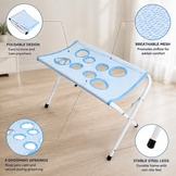 Portable pet grooming table