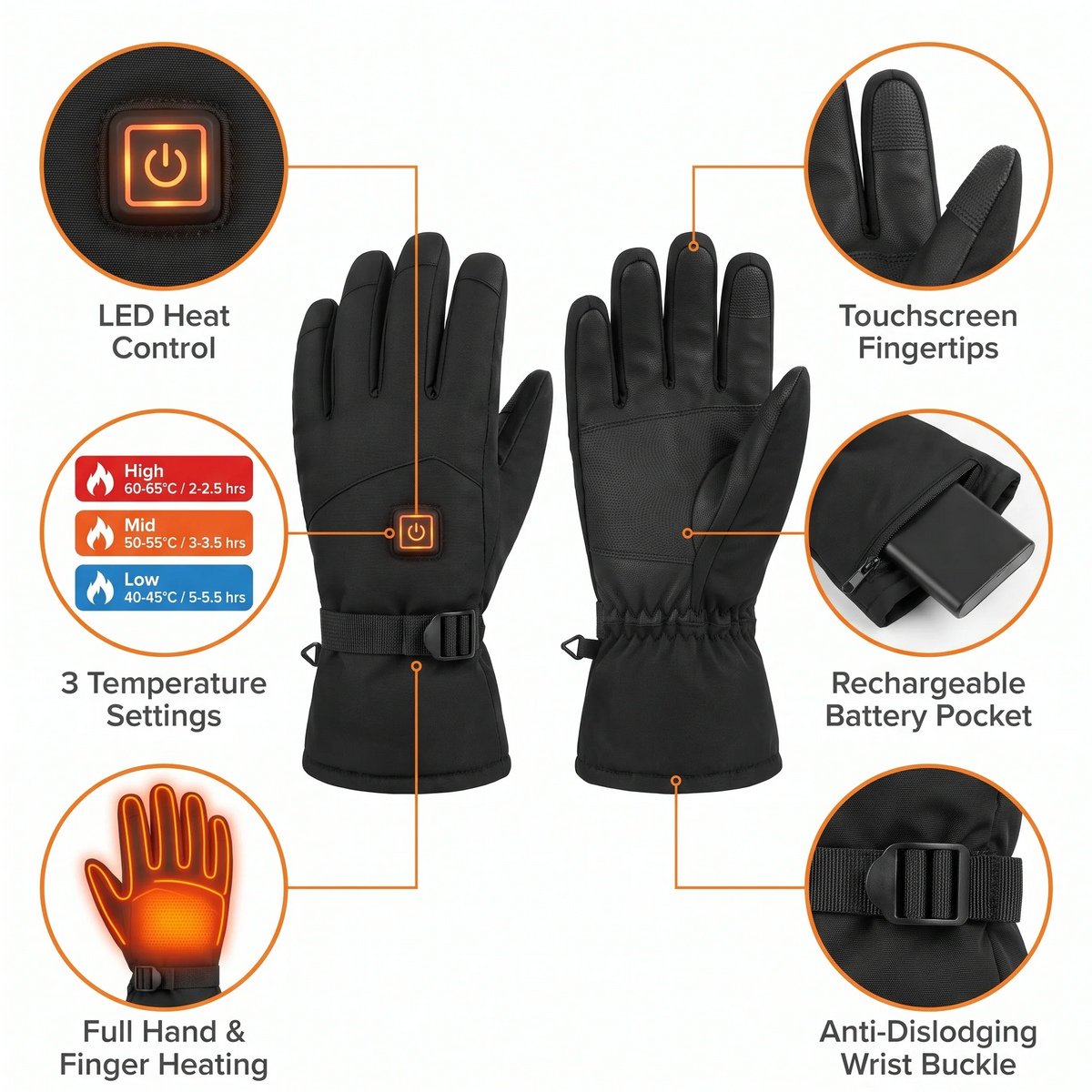 WarmWear™ Heated Gloves